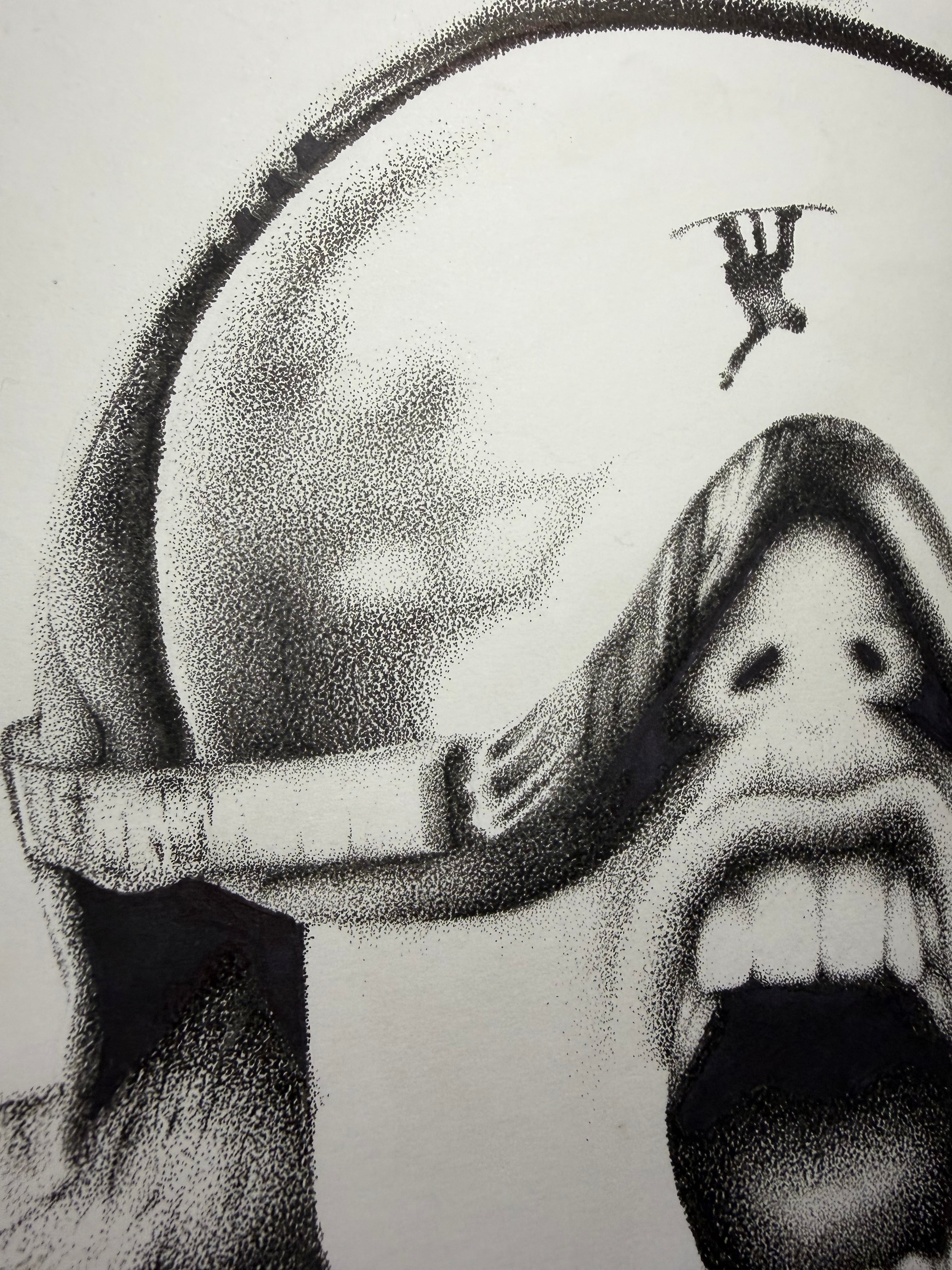 "AIR" 7X10 INK ON PAPER